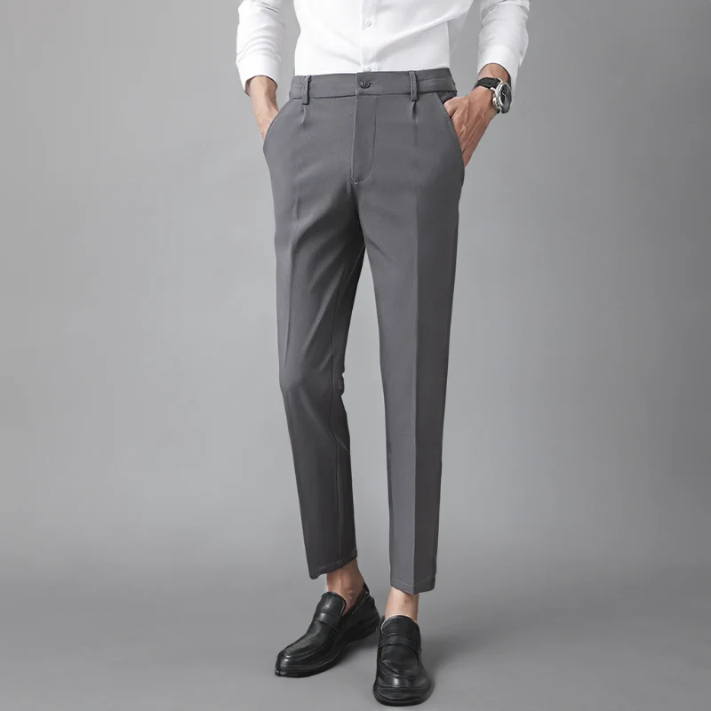 Jaron - Elegante Herren Hose in Elfenbein Zeitloses Design & Perfekte Passform - Image 4
