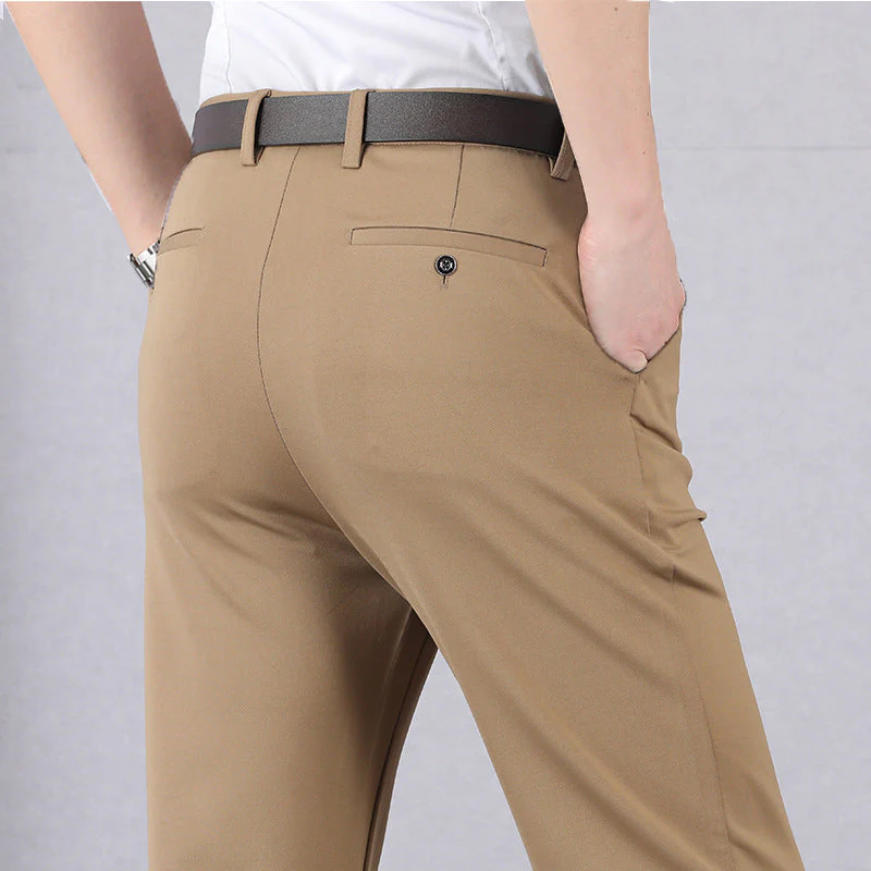 Jarvo - Elastische Anzughose mit hoher Taille für Herren - Image 7