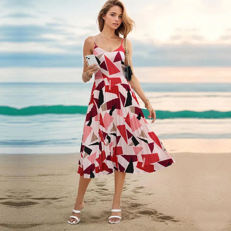 Jasmine - Kleid mit geometrischem Druck - Image 2