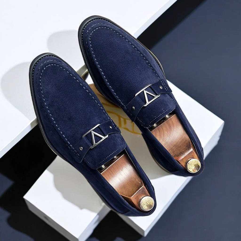 Javier – Elegante Herren Loafer mit Zierschließe - Image 3