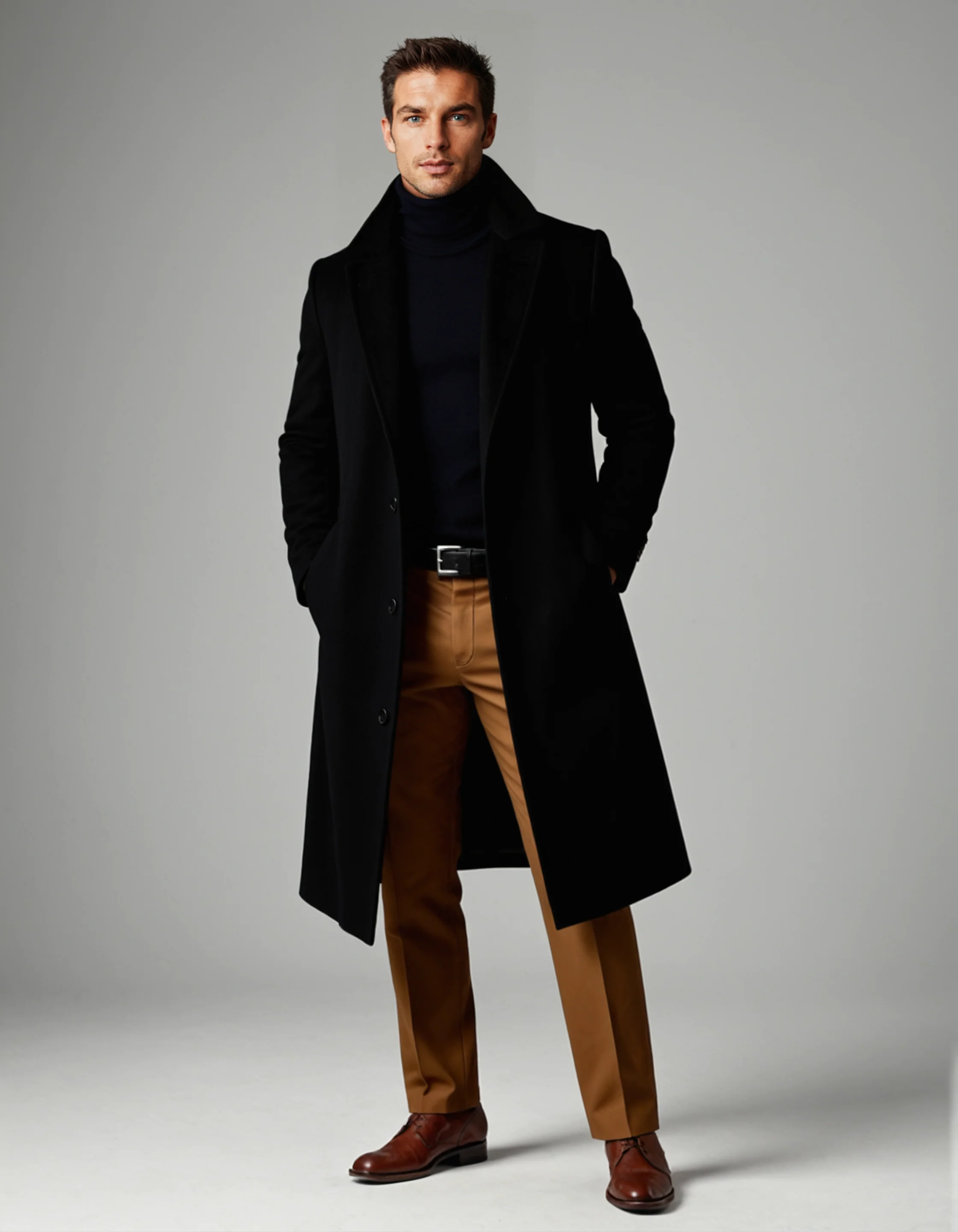 Javier – Eleganter Herren Wintermantel in langer Silhouette - Image 10