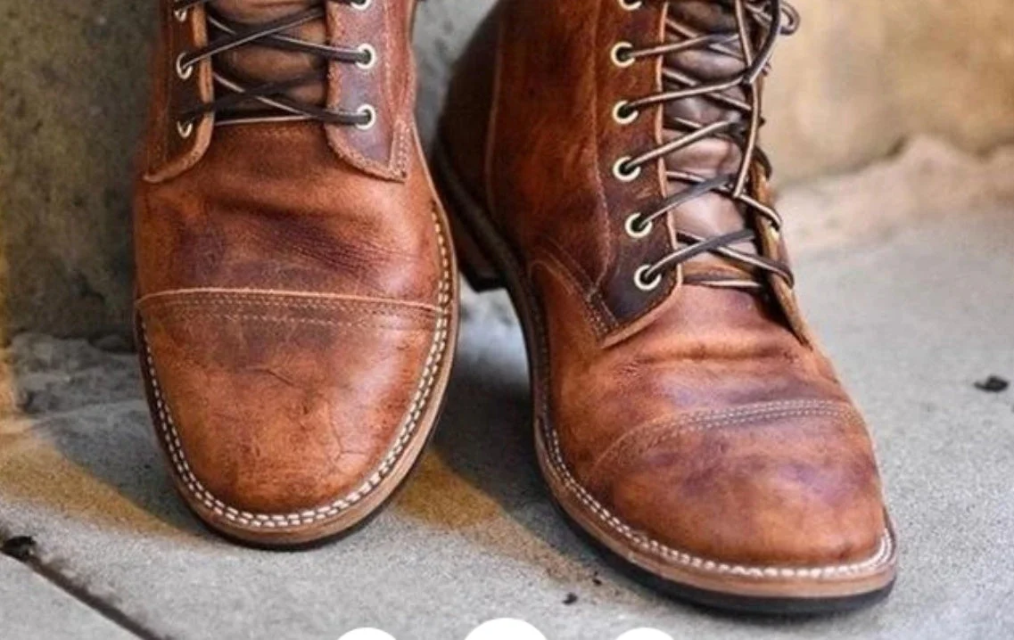 Javier – Klassische Herren Schnürstiefel mit markanter Zehenkappe - Image 4