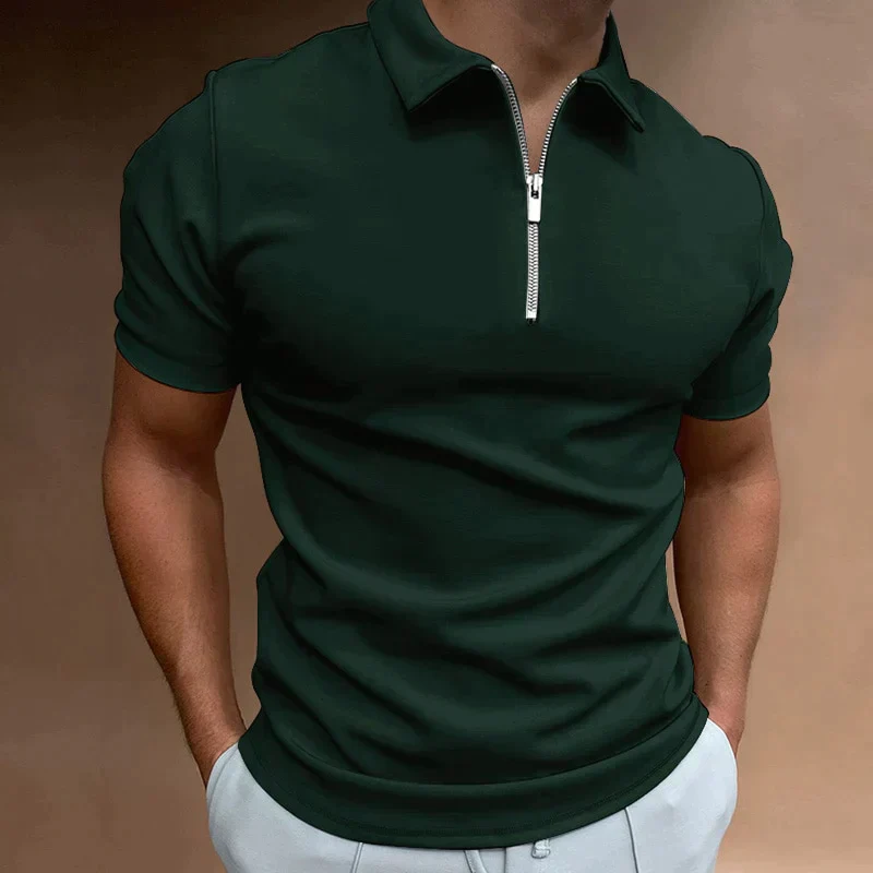 JAXON - Polo T-Shirt mit Reißverschluss - Image 3