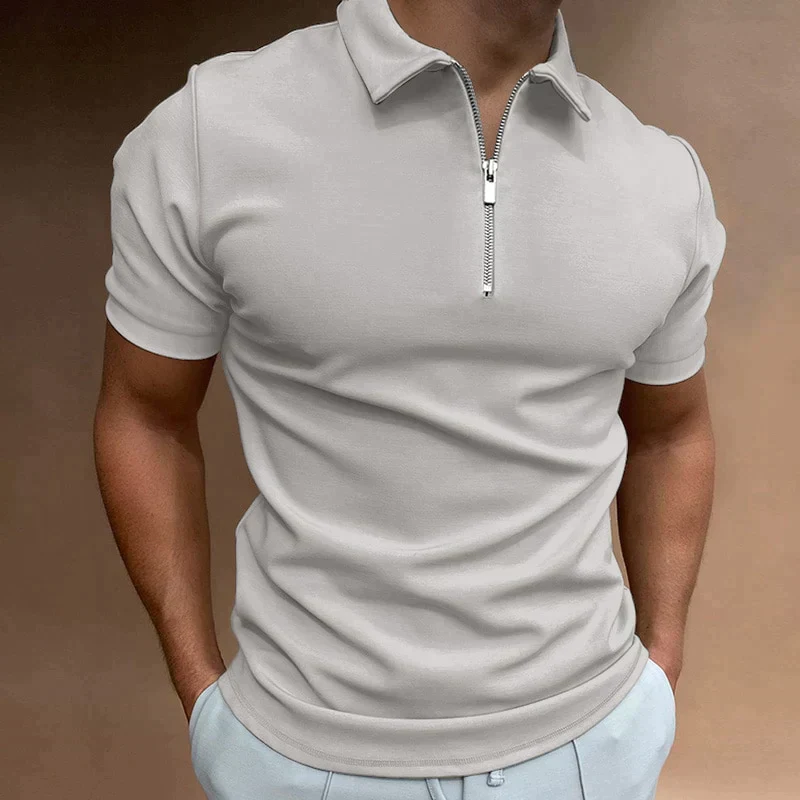 JAXON - Polo T-Shirt mit Reißverschluss - Image 5