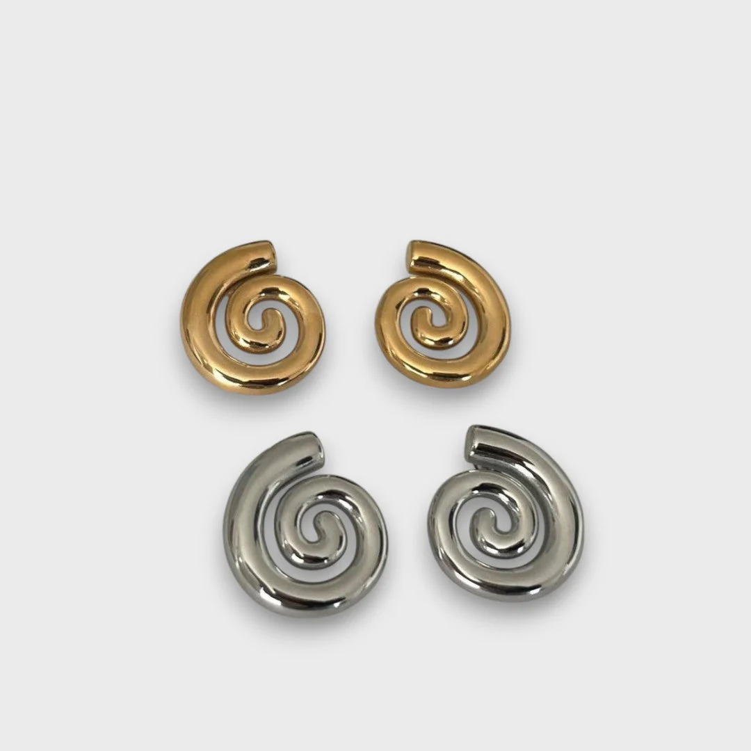 Jay – Spiral-Ohrringe mit moderner Leichtigkeit - Image 3