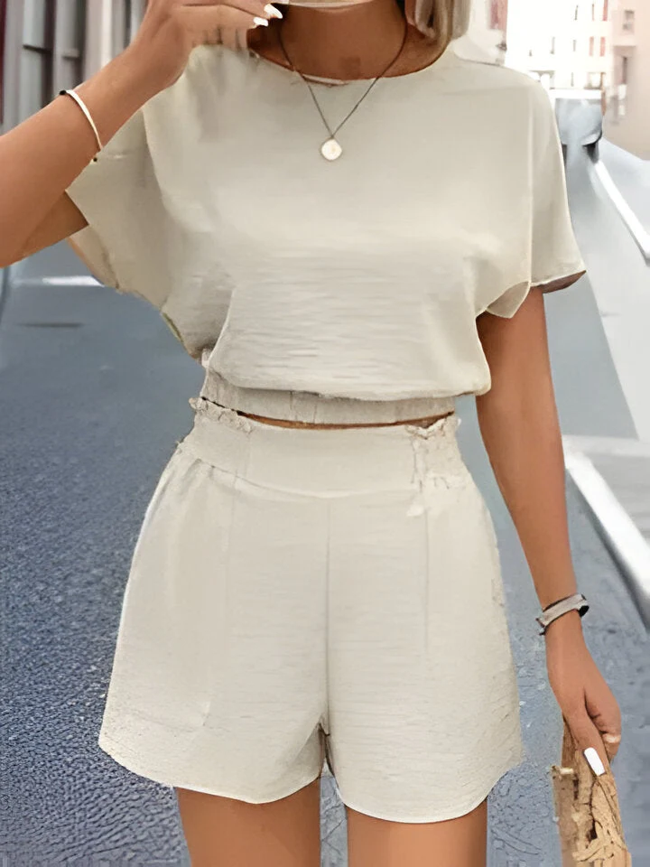 Jazlyn | Festes Shorts-Set mit elastischer Taille - Image 3
