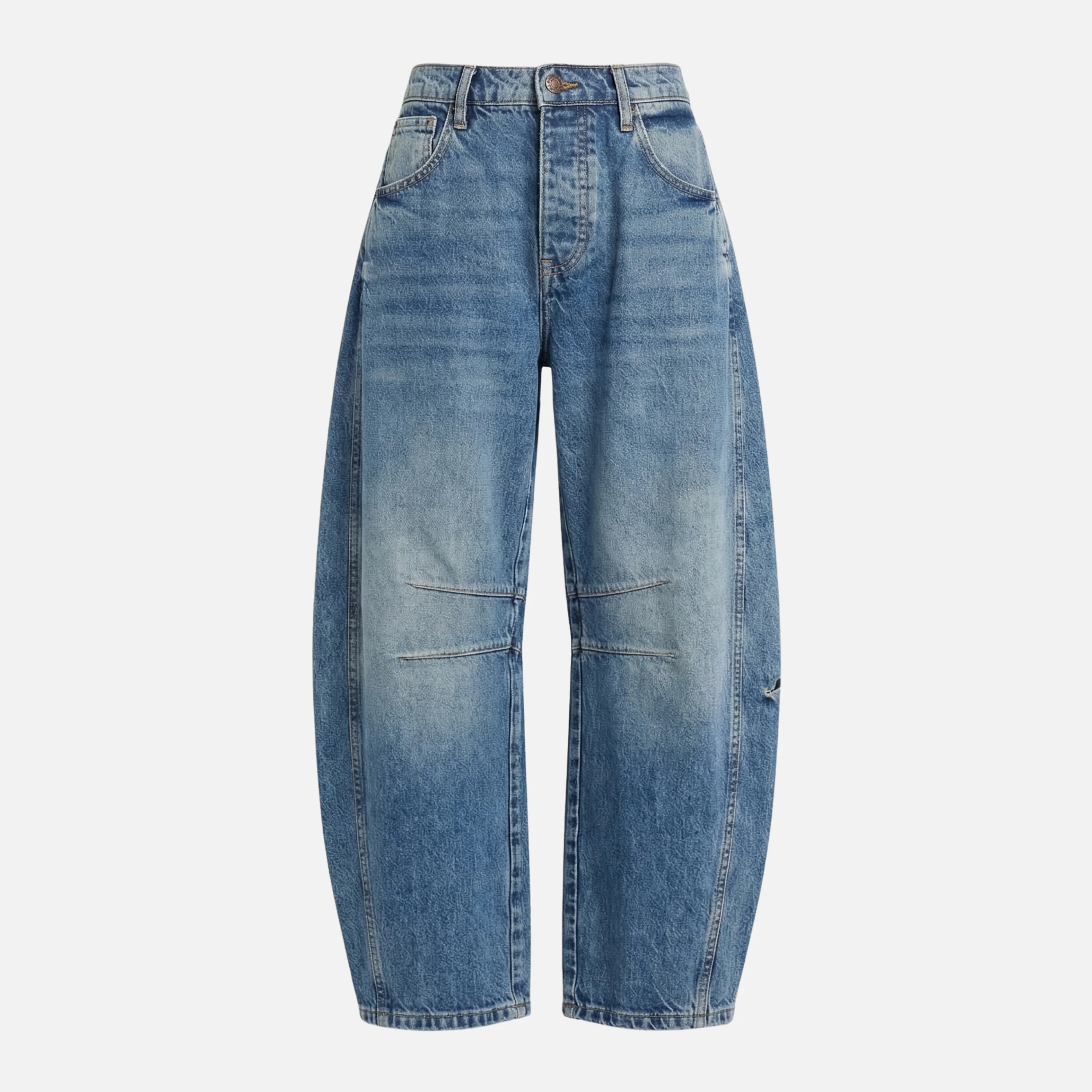 Emmi | Damen Jeans Stretch-Denim Weites Bein – Wide Leg Stretch Jeans Damen - Image 7