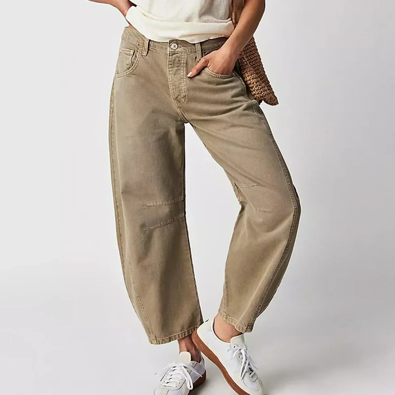 Jeans mit weitem Bein für Damen - Image 3