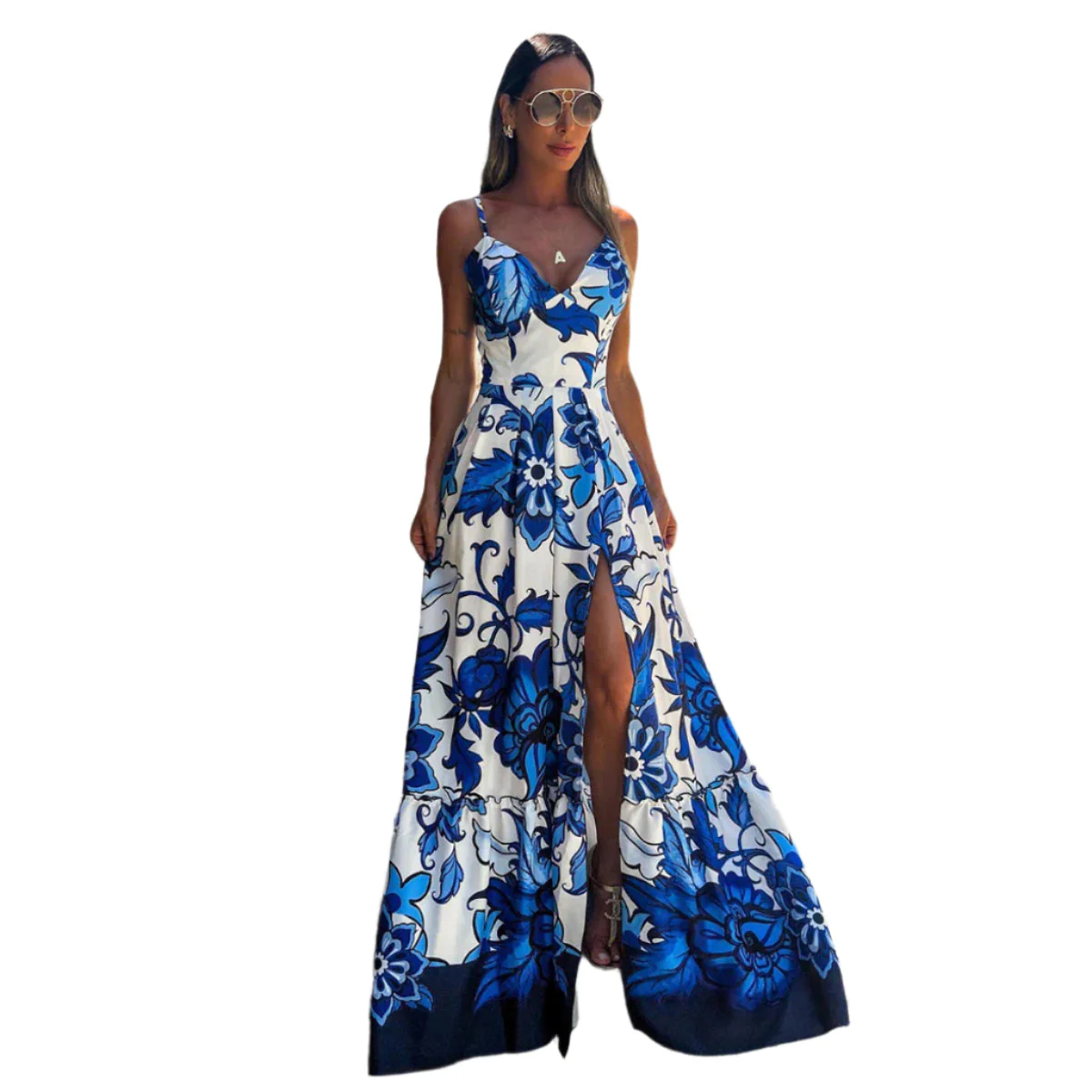 Jennifer - Long A-line dress - Image 3