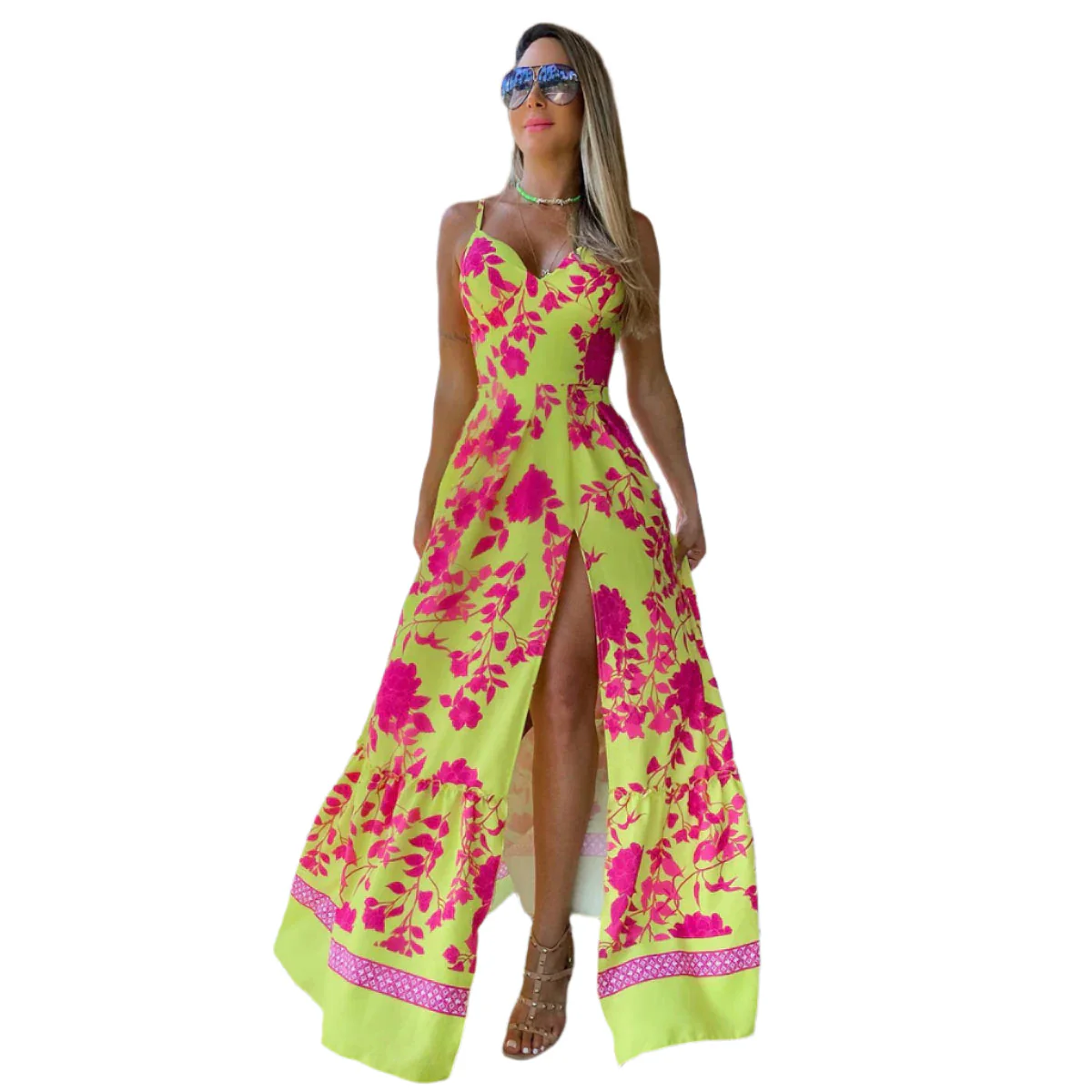 Jennifer - Long A-line dress - Image 4