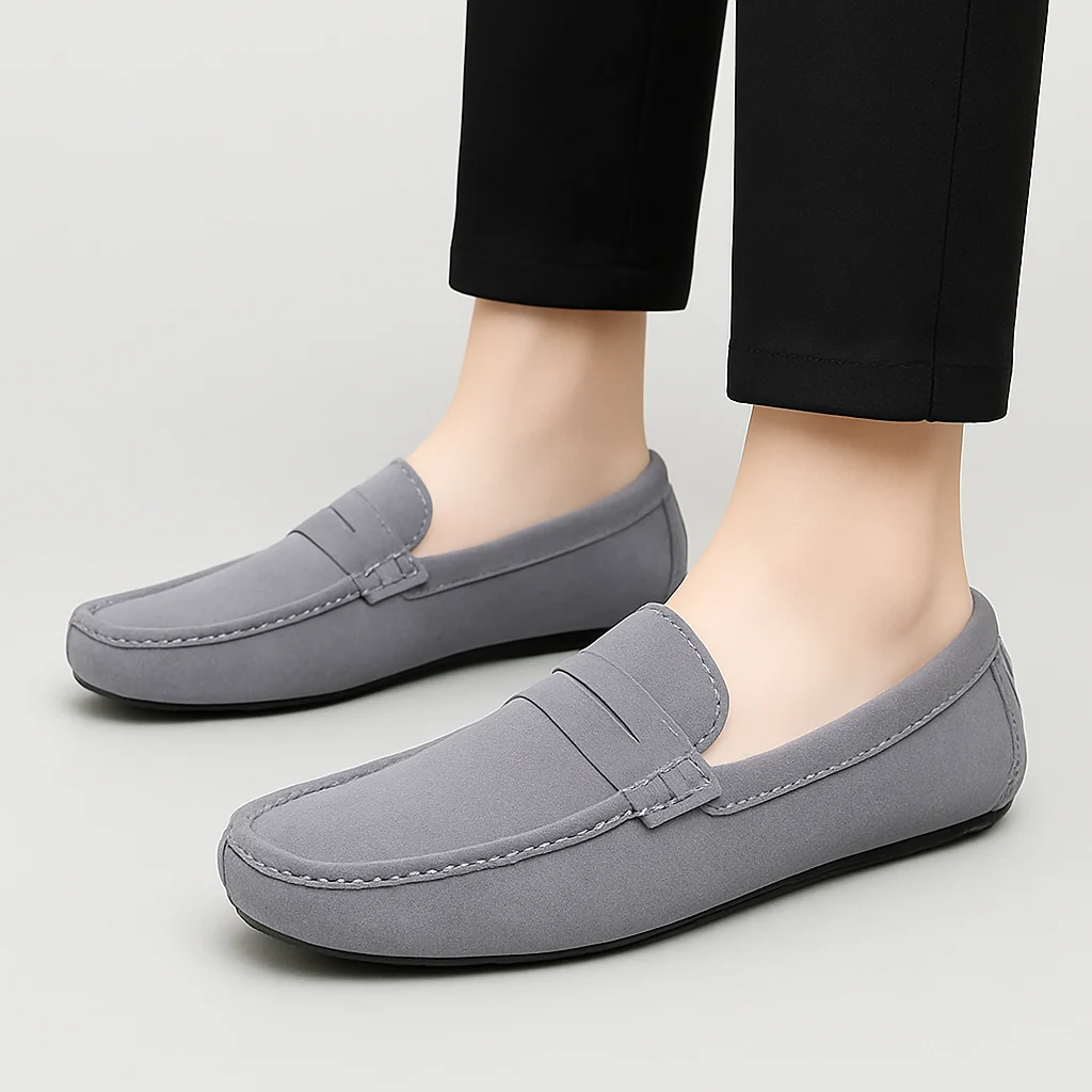 Jersey-Loafer für Herren – Business-Schlupfschuhe - Image 4