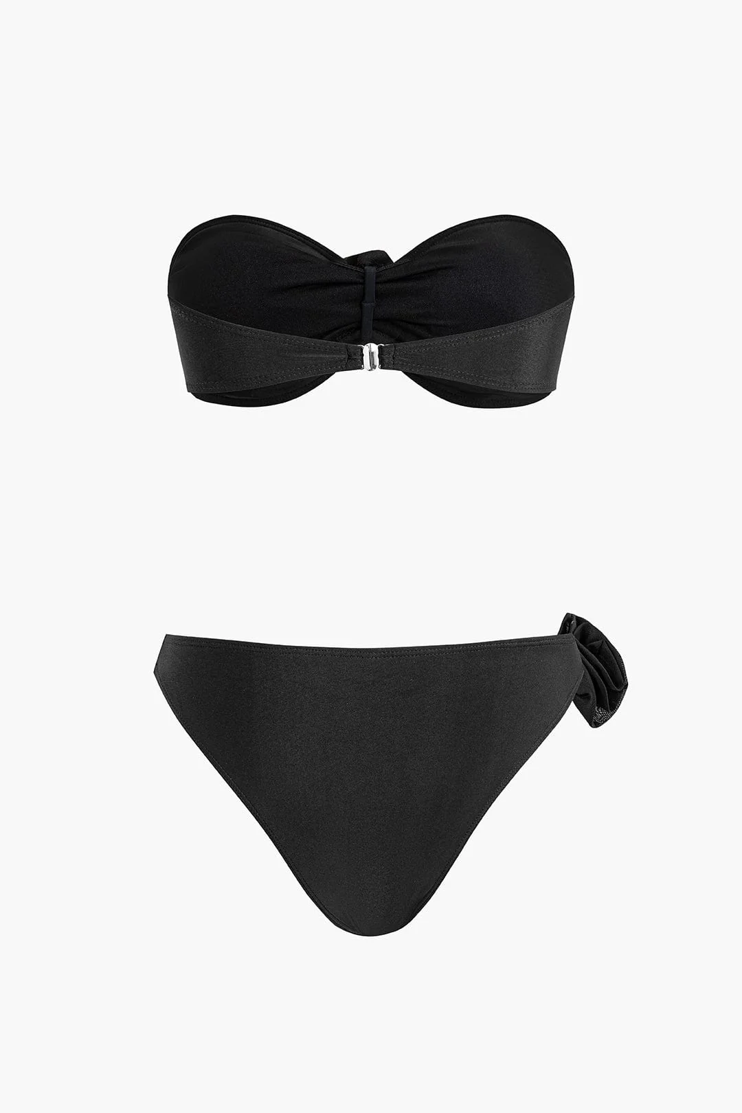 Jessica | Bandeau-Bikini-Set mit 3D-Blumen-Details und figurbetonter Passform - Image 2