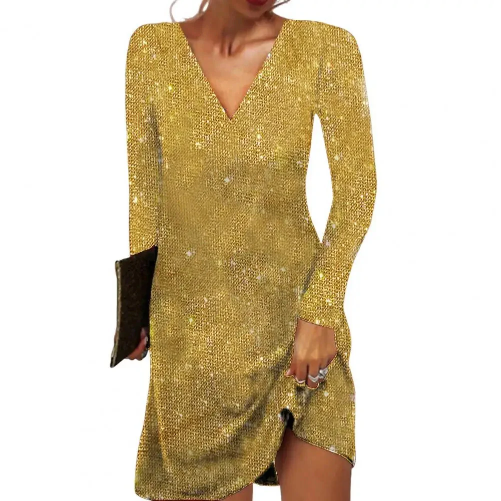 Jessica Damen Elegantes Wickelkleid mit V-Ausschnitt - Image 2