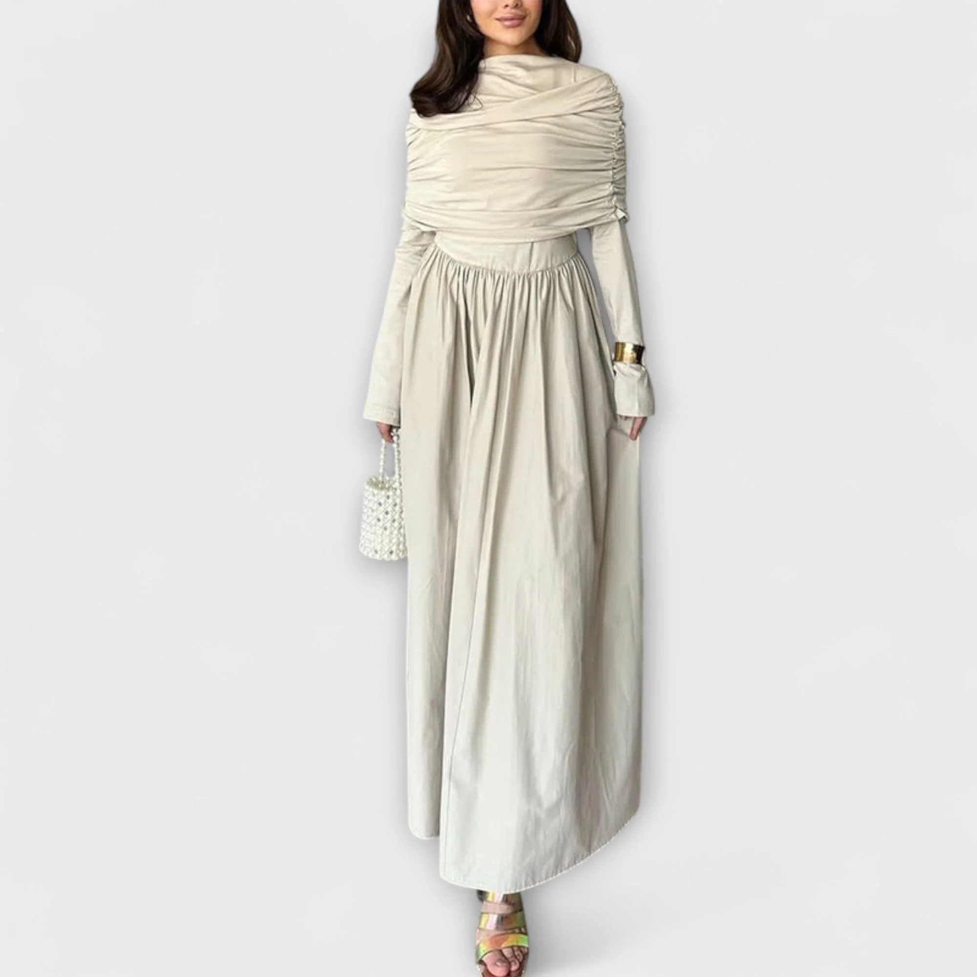 Jessica - Entspanntes Plisseekleid - Image 3