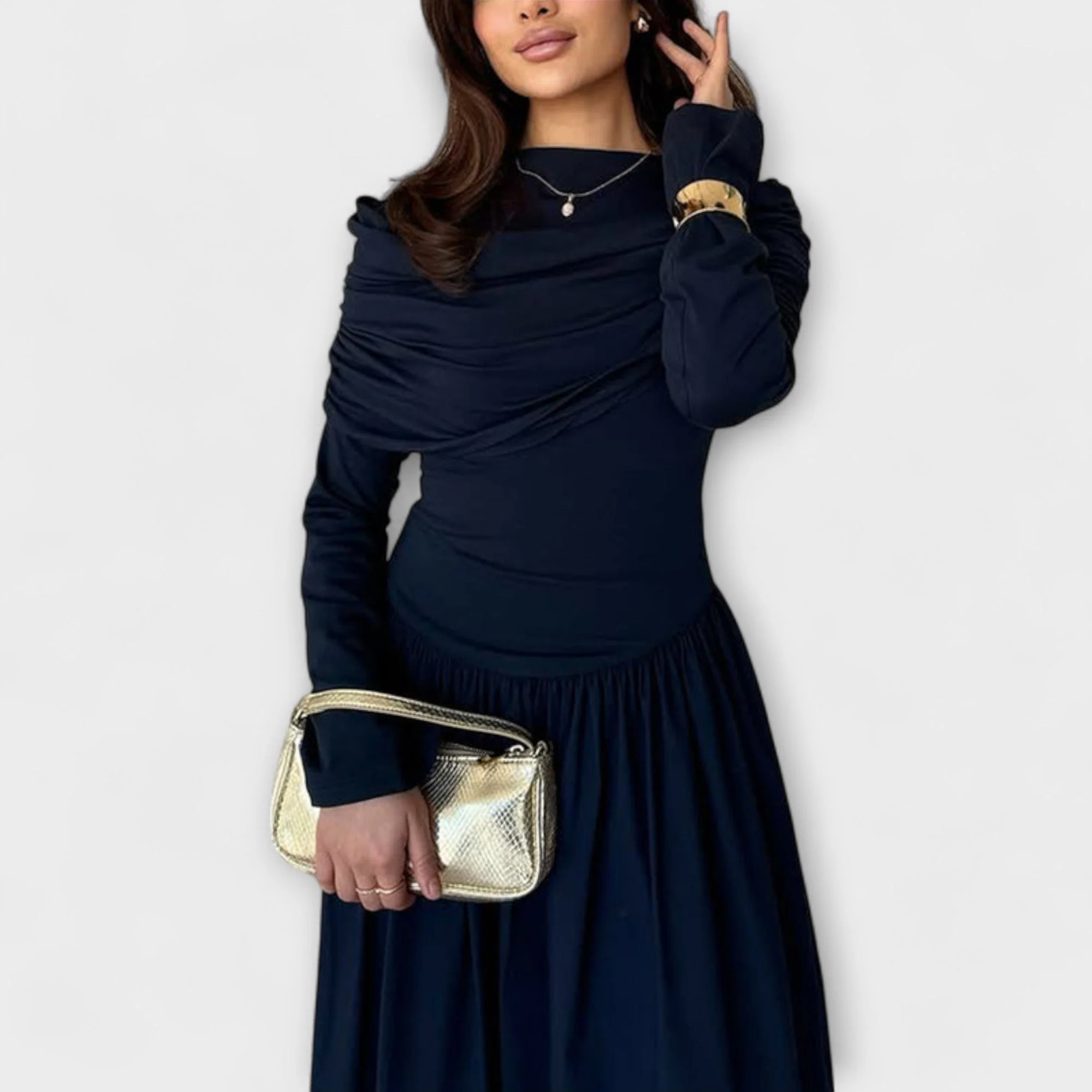 Jessica - Entspanntes Plisseekleid - Image 4
