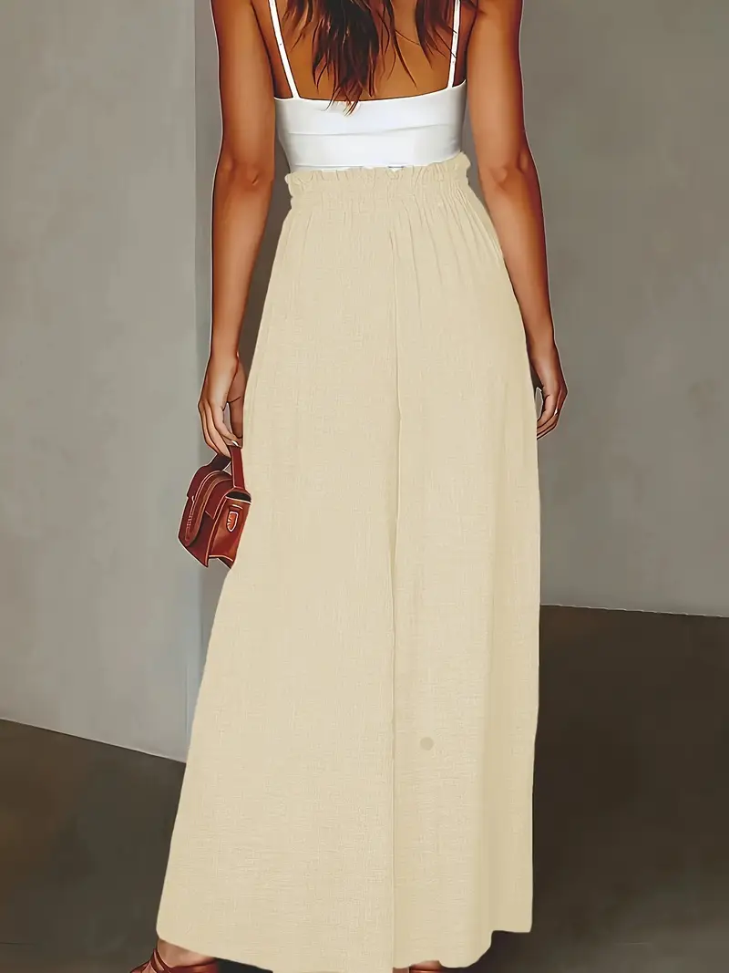 Jewel – Maxi-Palazzohose mit hoher Taille und weitem Bein - Image 10