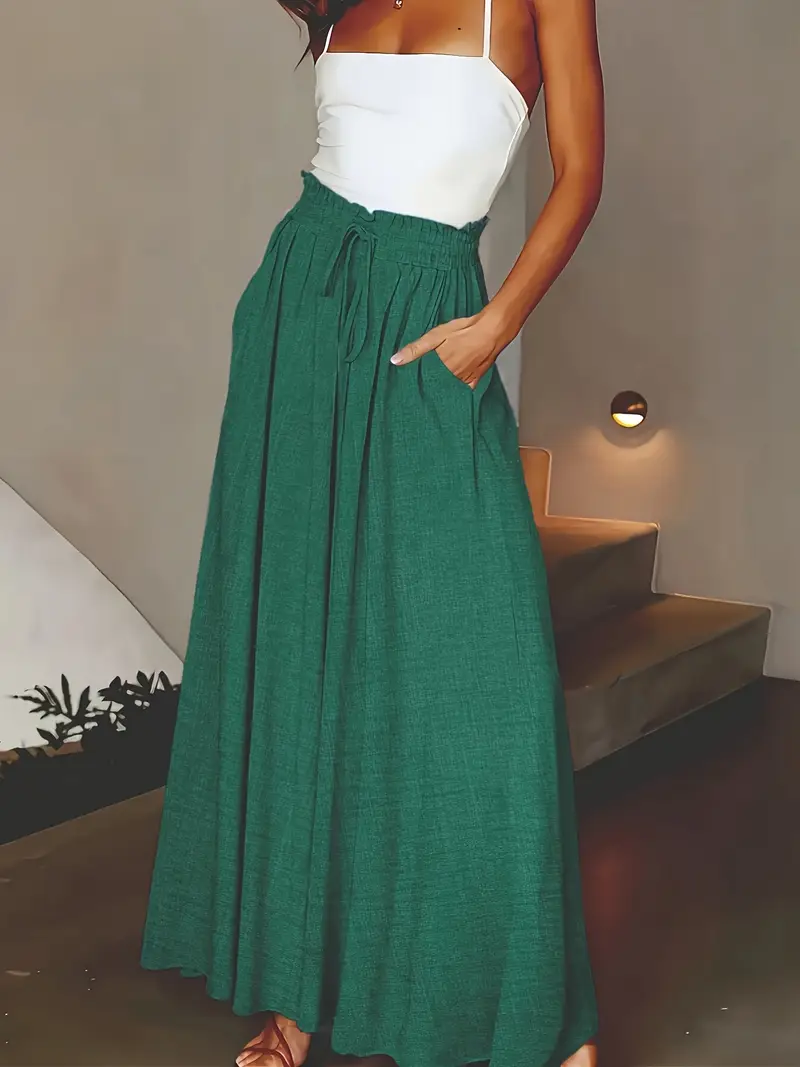 Jewel – Maxi-Palazzohose mit hoher Taille und weitem Bein - Image 13