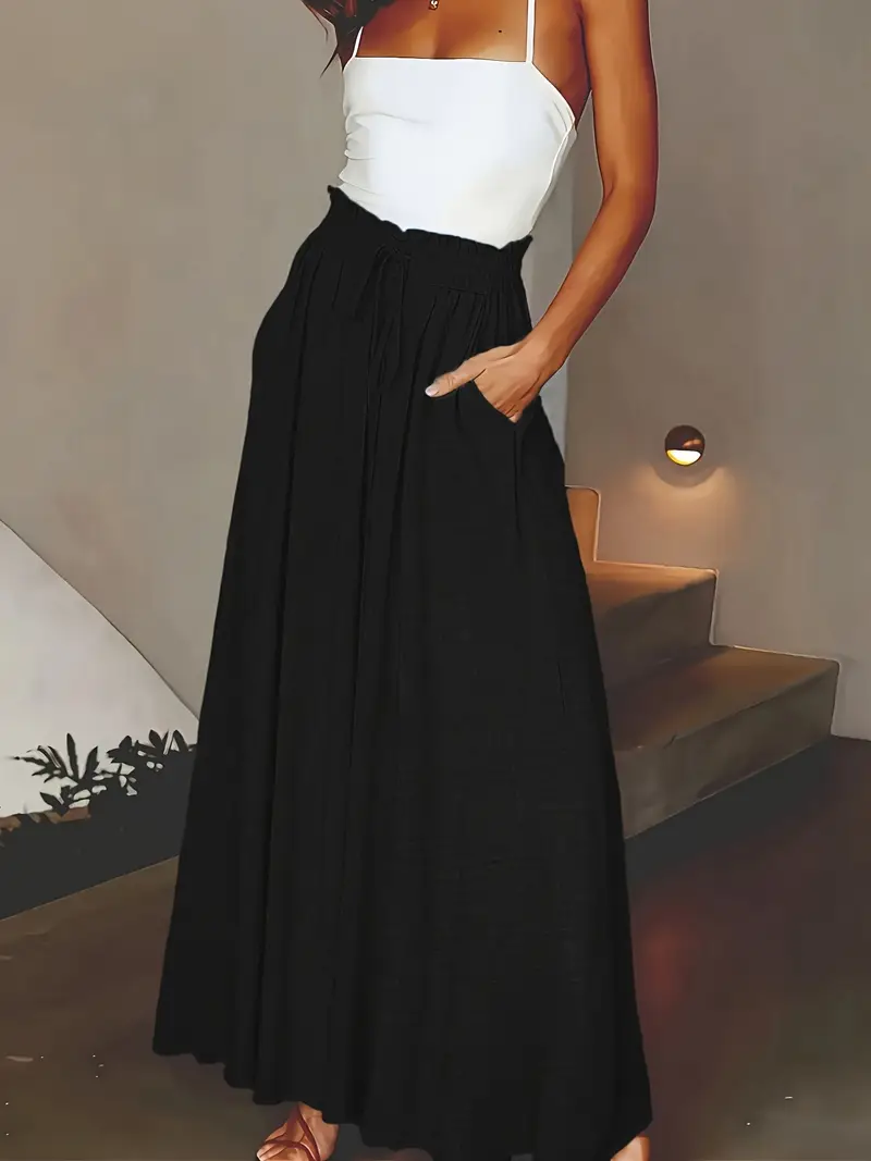 Jewel – Maxi-Palazzohose mit hoher Taille und weitem Bein - Image 14