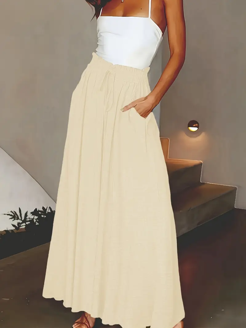 Jewel – Maxi-Palazzohose mit hoher Taille und weitem Bein - Image 16