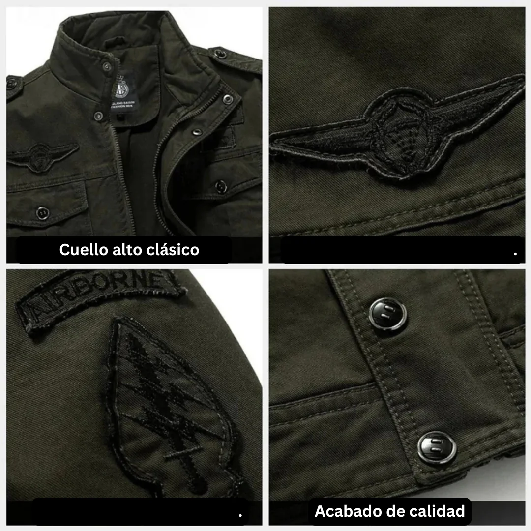 Jexrel - strukturierte Militärjacke - Image 4