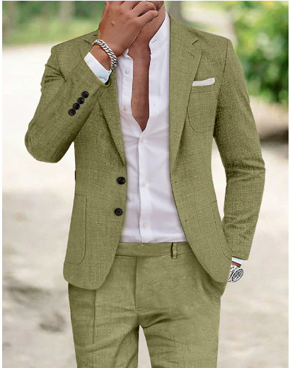 Johan - Stil Herrenhemd aus Leinen - Sommerlich Elegant - Image 3