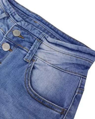 Jonah – High-Waist-Jeans mit Knopfleiste und Schlag - Image 6