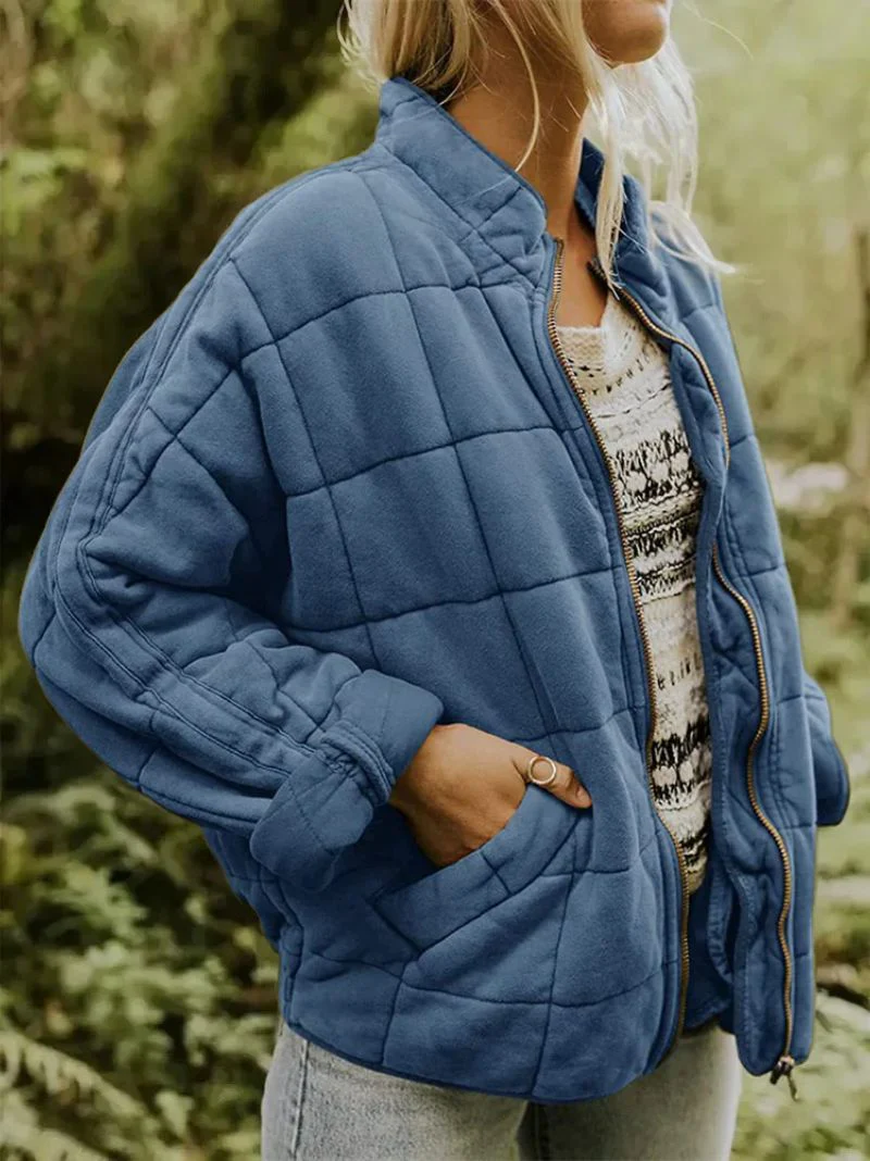 Josiane | Gefütterte Jacke mit elegantem Oversized-Look - Image 2