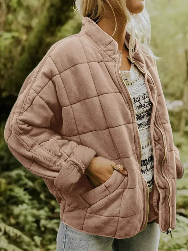 Josiane | Gefütterte Jacke mit elegantem Oversized-Look - Image 3