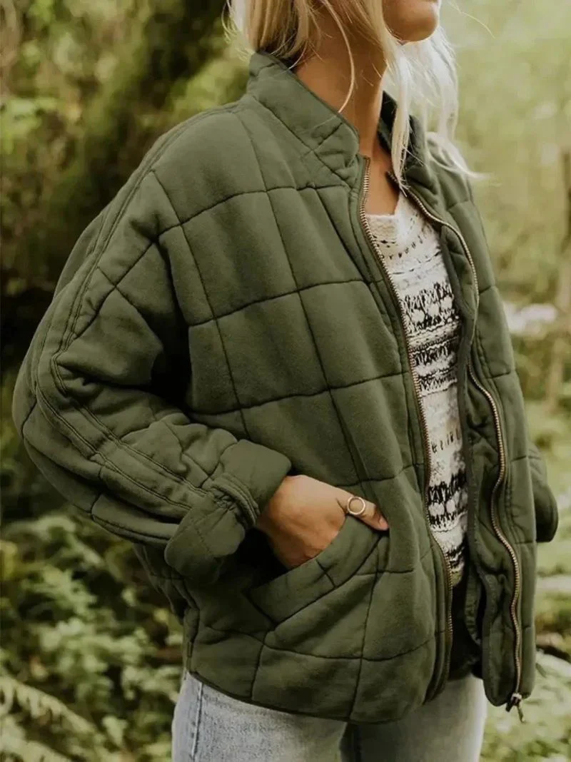Josiane | Gefütterte Jacke mit elegantem Oversized-Look - Image 5