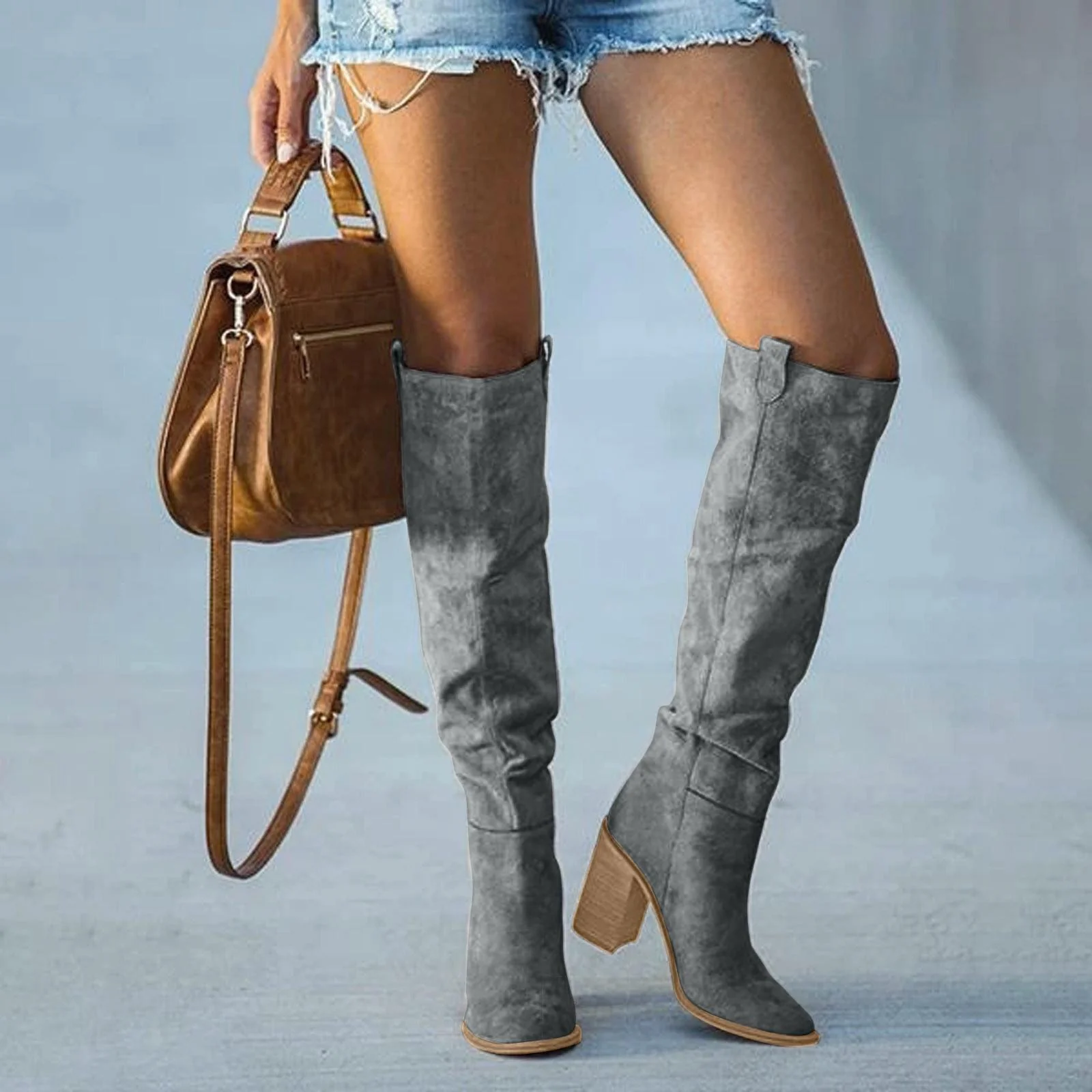 Julia | Trendige Damen-Stiefel mit Blockabsatz - Image 10