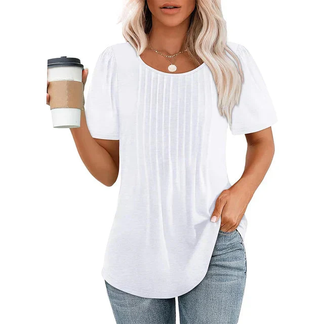 Julia | Weiches atmungsaktives elegantes Sommertop - Image 10