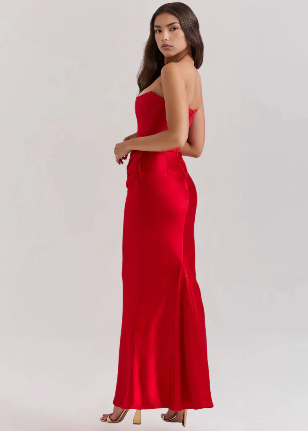 JULIET | Trägerloses Maxikleid - Image 2