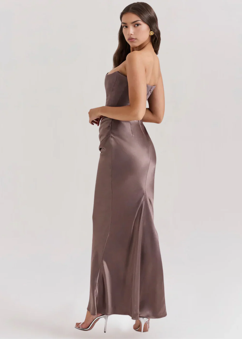 JULIET | Trägerloses Maxikleid - Image 3
