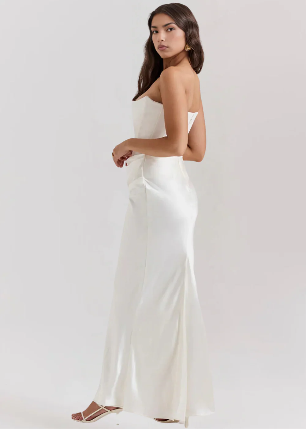 JULIET | Trägerloses Maxikleid - Image 4