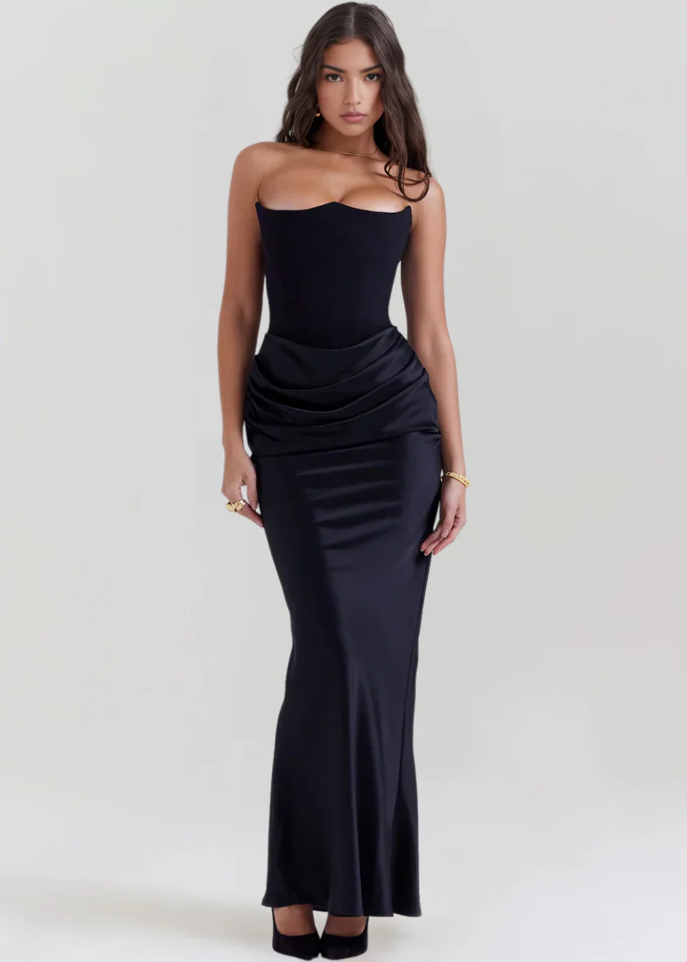 JULIET | Trägerloses Maxikleid - Image 5