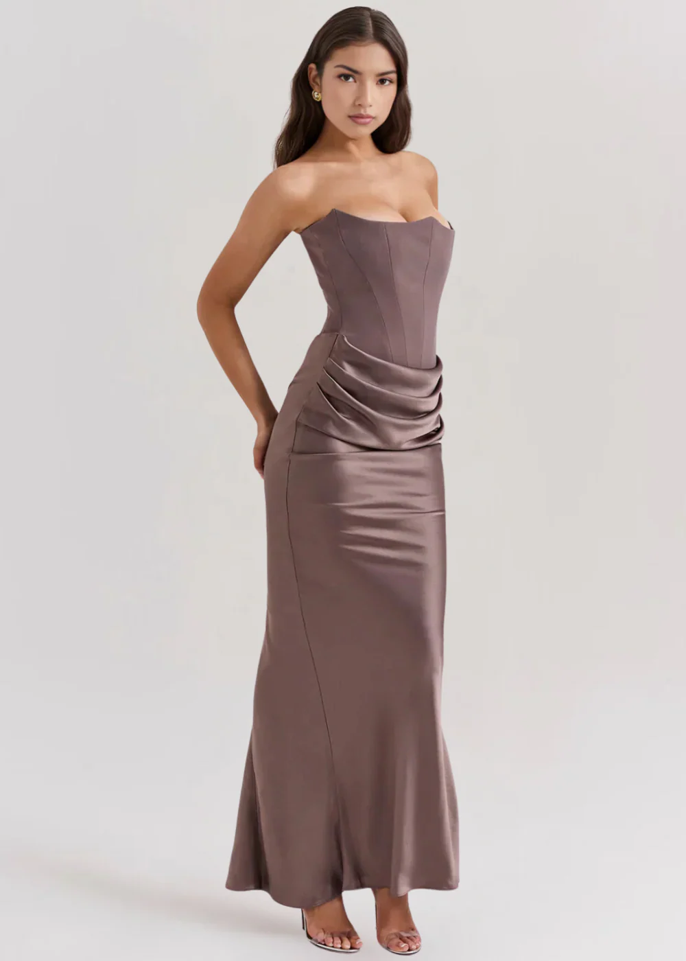 JULIET | Trägerloses Maxikleid - Image 6