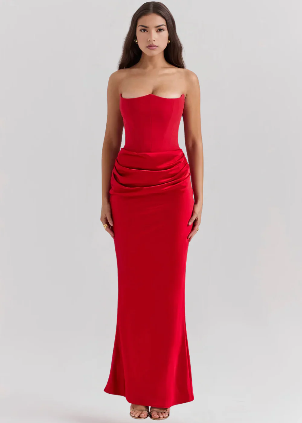 JULIET | Trägerloses Maxikleid - Image 7