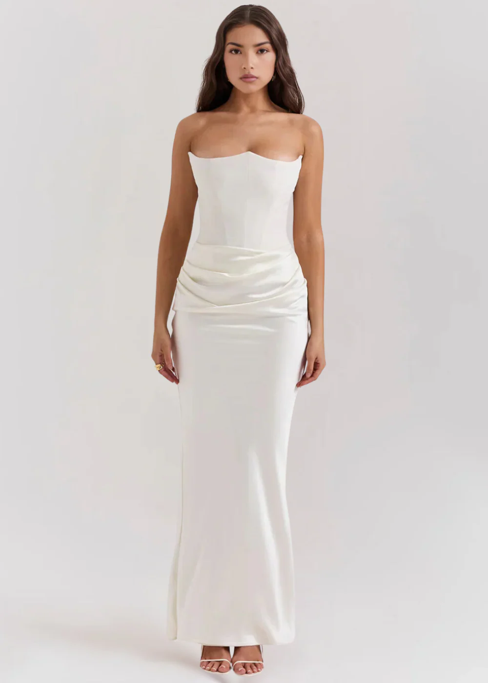 JULIET | Trägerloses Maxikleid - Image 8
