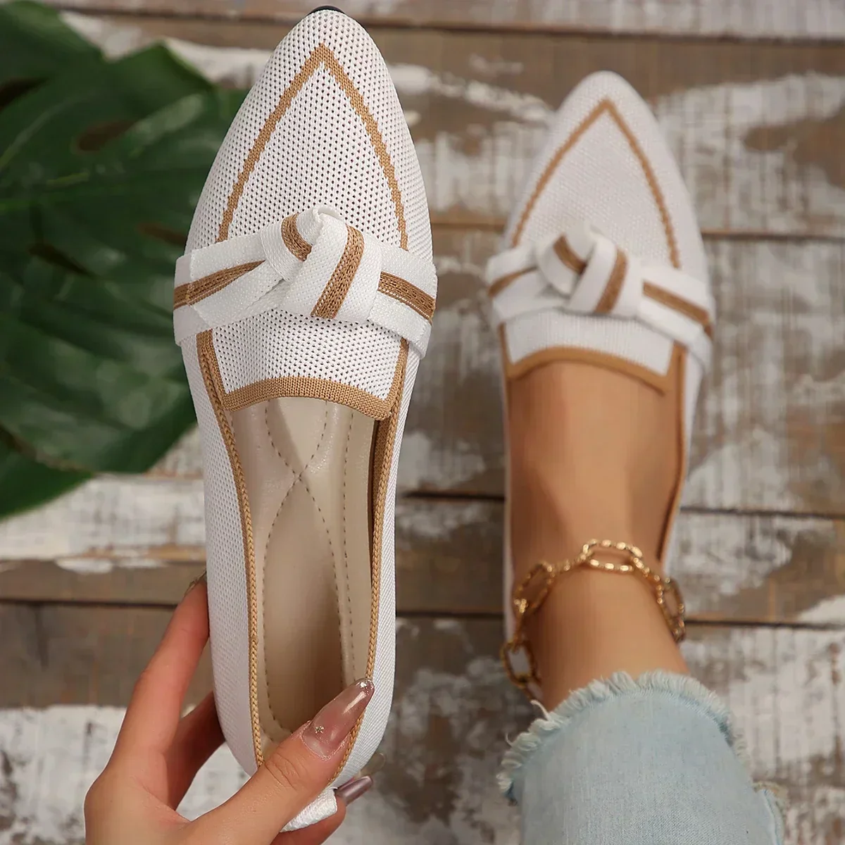 Juniper – Stilvolle flache Schuhe mit spitzer Spitze - Image 2