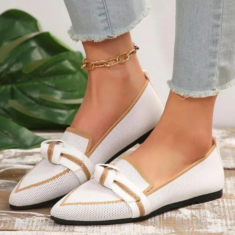 Juniper – Stilvolle flache Schuhe mit spitzer Spitze - Image 6