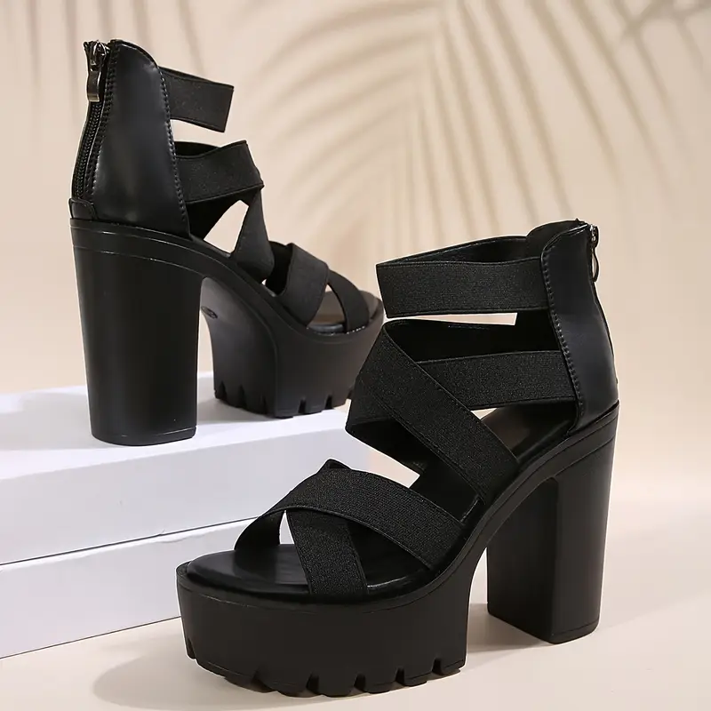 Kaevia – Plateau-Sandalen mit Blockabsatz - Image 5