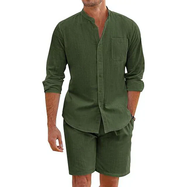 Kai - Freizeithemd und Shorts Set für Herren - Image 2
