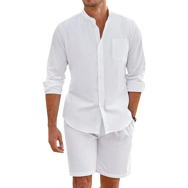 Kai - Freizeithemd und Shorts Set für Herren - Image 5