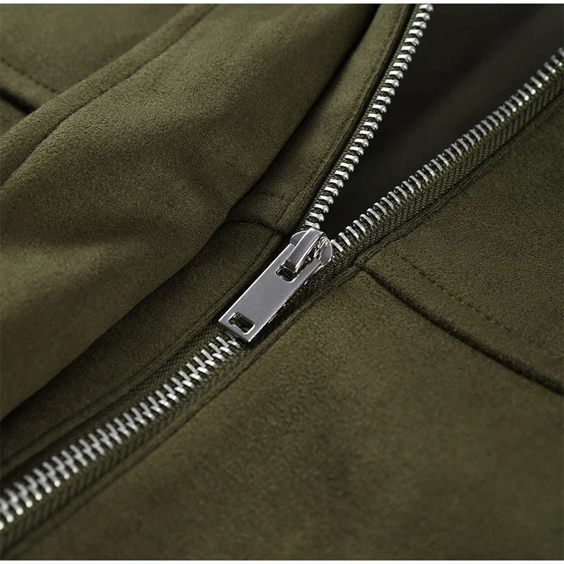 Kaira | Kunstwildleder Kurzjacke Mit Umlegekragen - Image 6