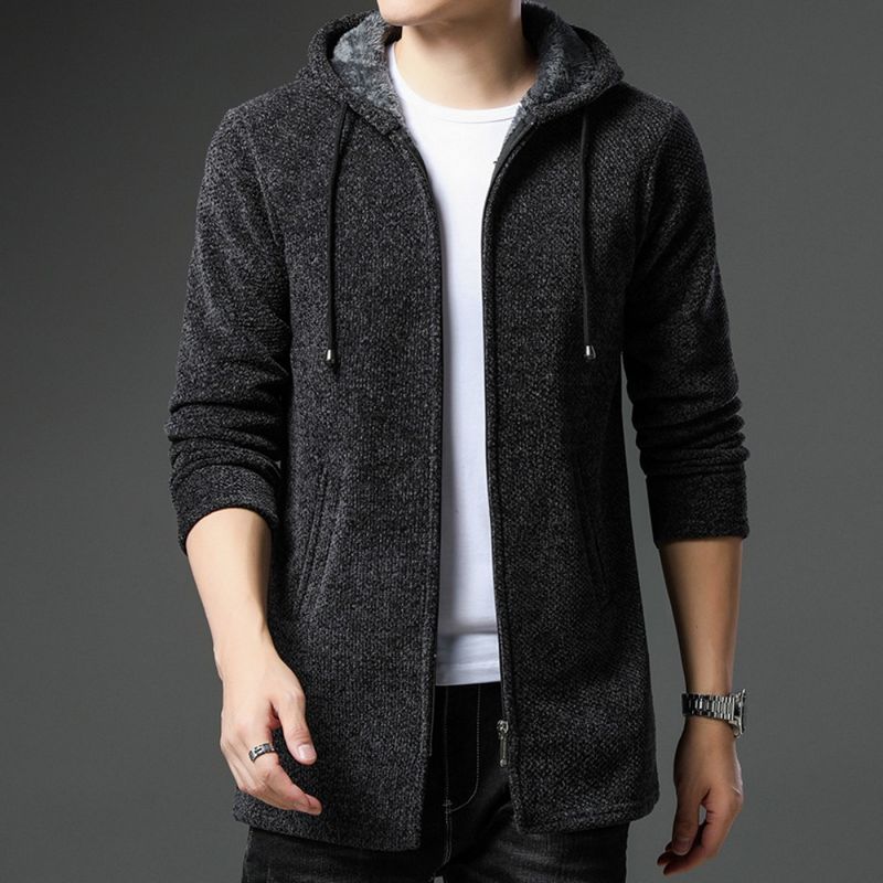 Kapuzenjacke mit Kordelzug für Herren - Image 2