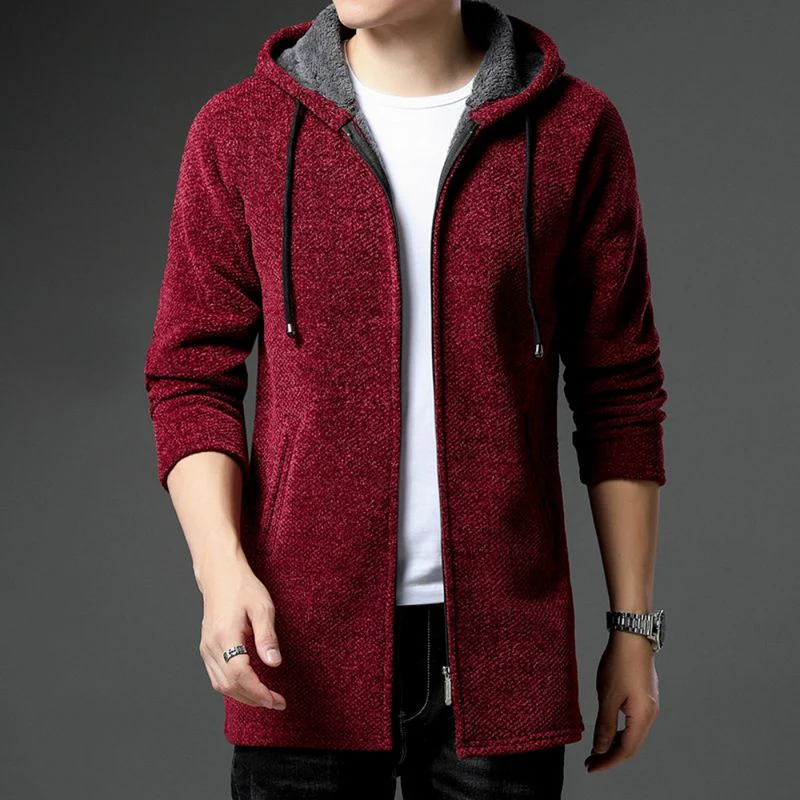 Kapuzenjacke mit Kordelzug für Herren - Image 3