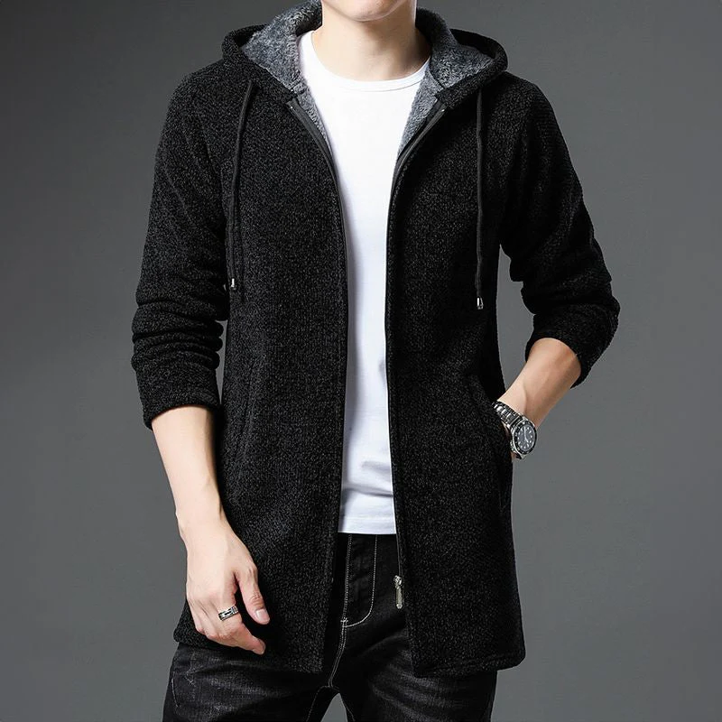 Kapuzenjacke mit Kordelzug für Herren - Image 4