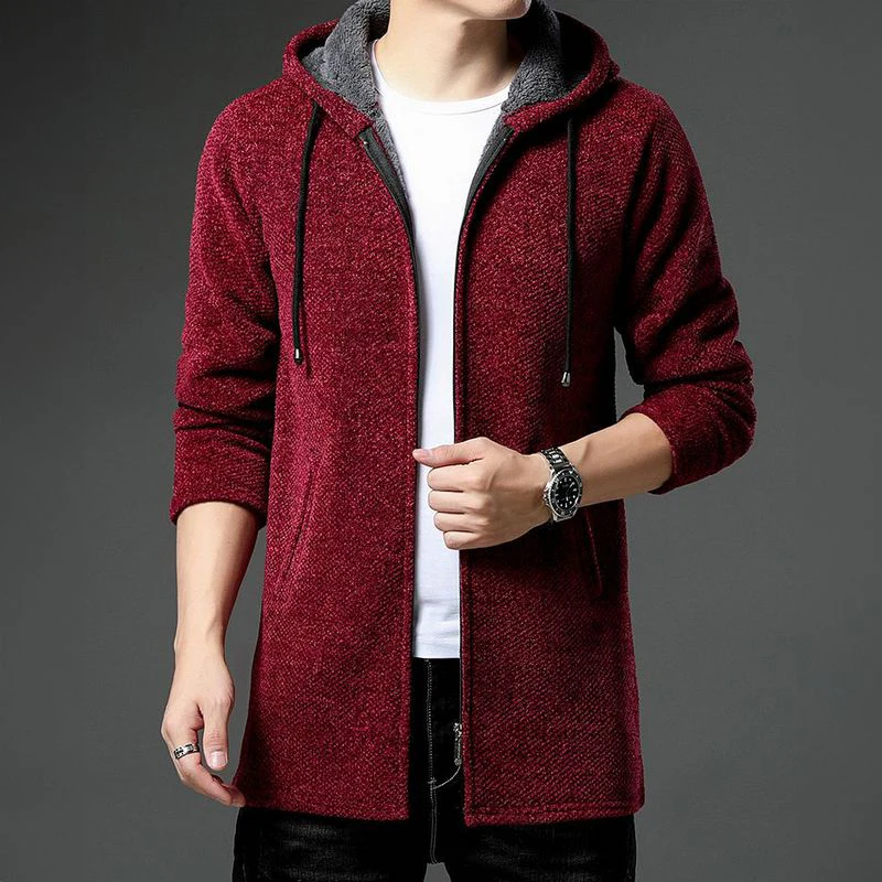 Kapuzenjacke mit Kordelzug für Herren - Image 8