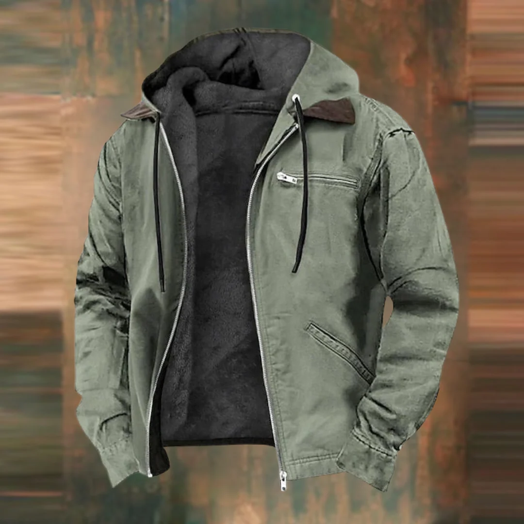 Kapuzenjacke mit mehreren Taschen für Herren - Image 2