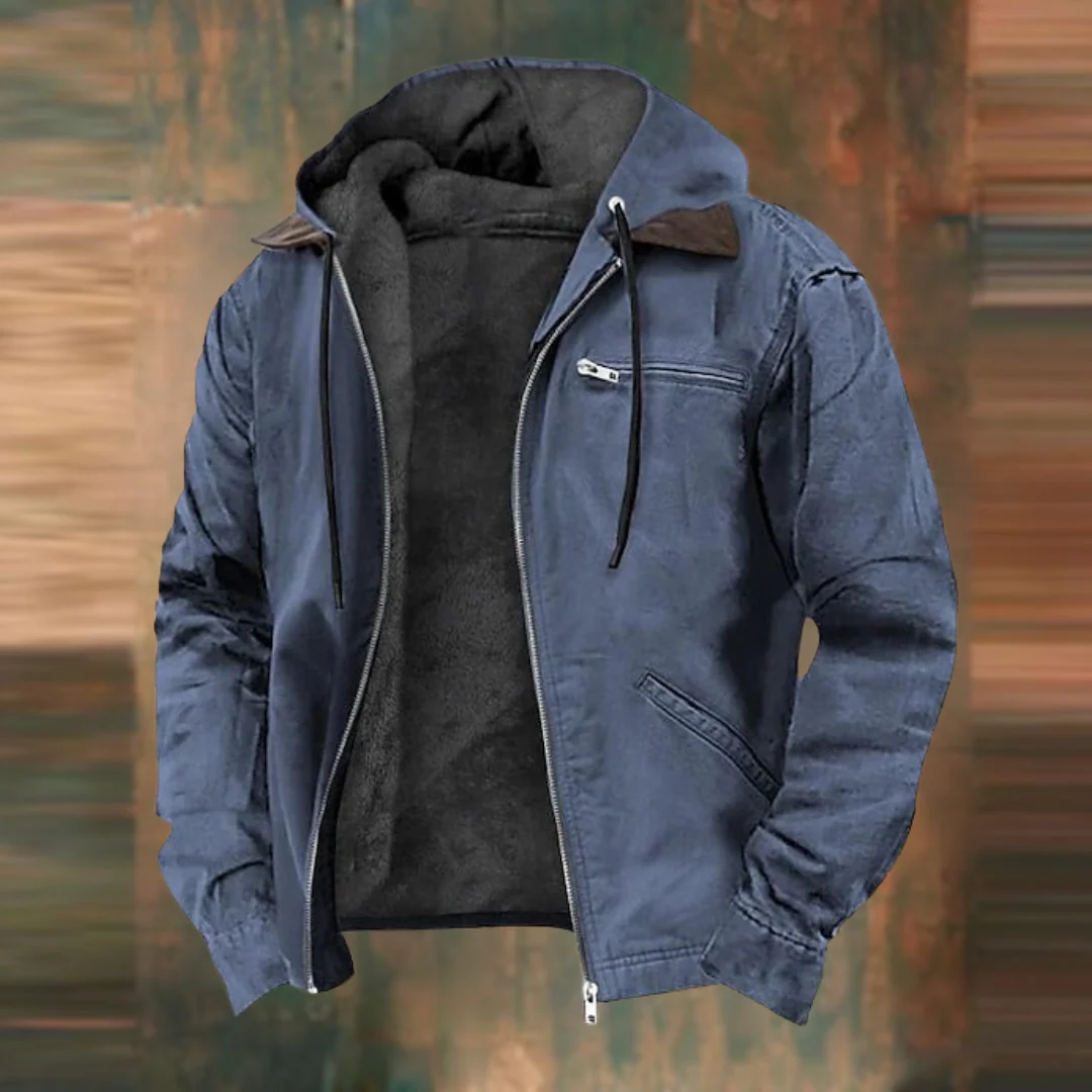 Kapuzenjacke mit mehreren Taschen für Herren - Image 3